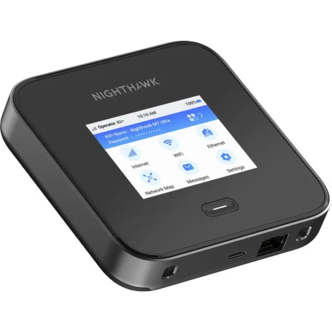 NetGear Accesoriu server Nighthawk M7 Pro, mobile WLAN router black, 5G, Wi-Fi 7
