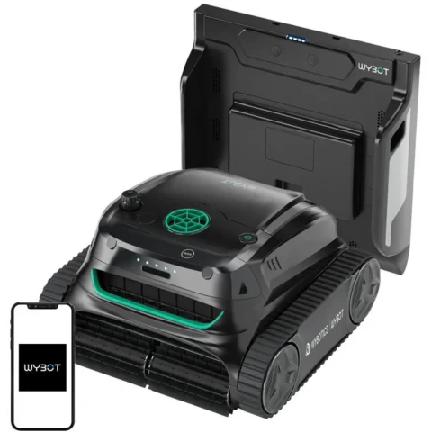 Wybot Robot de Curatat Piscina S2 Pro fara Fir Bluetooth Negru