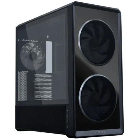 Lian Li Carcasa LANCOOL 217 INF Midi-Tower Tempered Glass RGB Negru