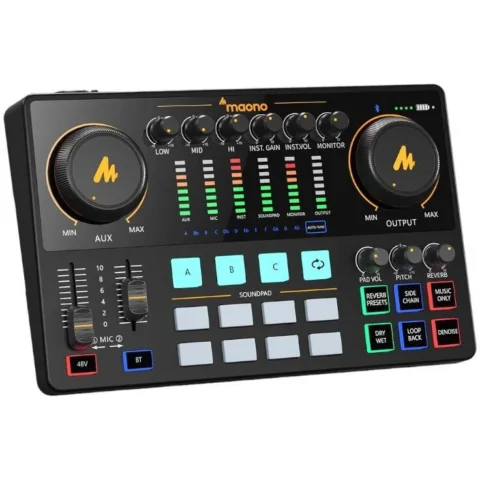 maono Consola pentru Inregistrare si Streaming Audio AME2 Negru
