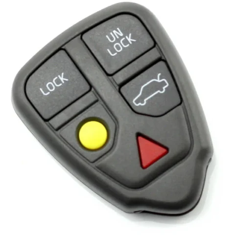 Carguard Carcasa pentru Cheie VOLVO 5 Butoane Negru