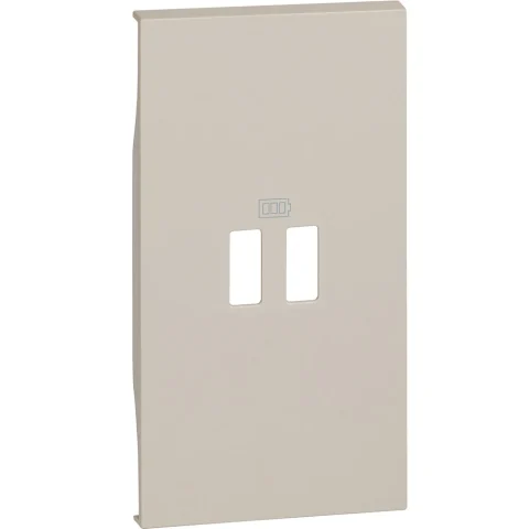 Placa pentru referintele K4285C2, K4286C2, K4287C2 Bticino Living Now KM12C, nisip
