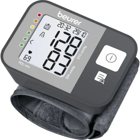 Beurer Tensiometru BC 27 wrist blood pressure monitor (grey)