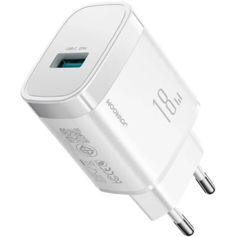 Joyroom Incarcator JR-TF4, 18W, 3A, 1xUSB-A, Fast Charging, Alb