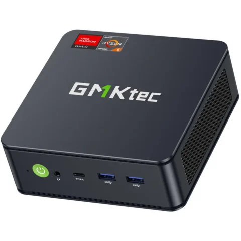 GMKtec Mini PC M6 Ultra AMD Ryzen 5 7640HS 32GB 1TB SSD Windows 11 Pro Black
