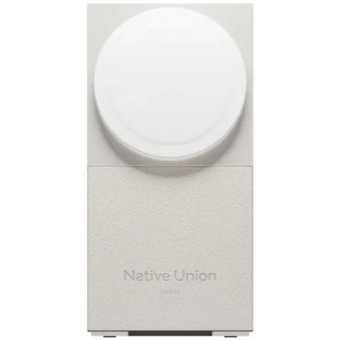 Native Union Incarcator Rise, Compatibila MagSafe, Putere 15W, Cablu USB-C 2m inclus, Gri