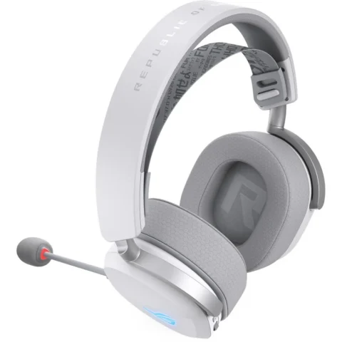 ASUS Casti ROG Pelta (white, Bluetooth, USB dongle, USB-C)