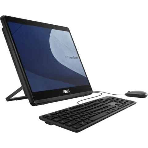 ASUS Sistem All in One E1600WKAT Intel Celer N4500 15inch Touch 8GB 256GB Negru