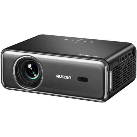 Aurzen Videoproiector Eazze D1 Pro Rezolutie Full HD Bluetooth Negru