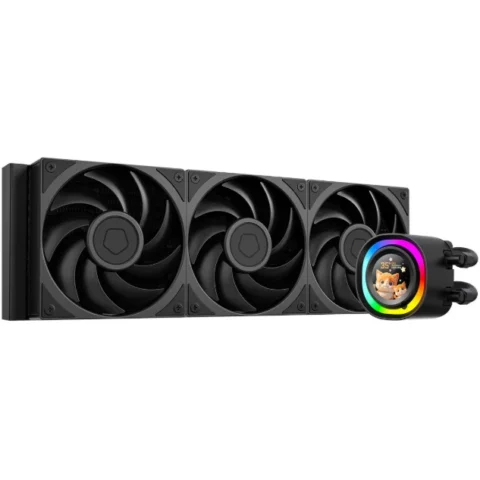 ID-Cooling Cooler Procesor Cu Lichid FX360 LCD PE Negru Cu Display