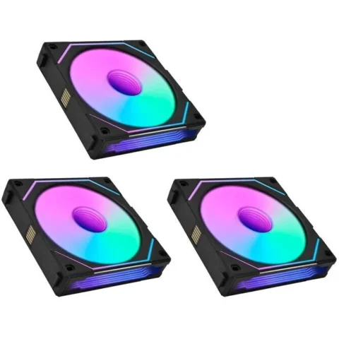 Lian Li Ventilator UNI FAN SL-INF 120 ARGB Reverse Blade PWM 3Pack Negru