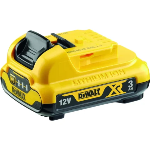 DeWALT XR battery DCB124, 12Volt 3Ah yellow/black
