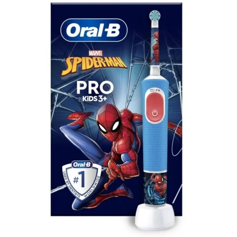 Oral-B Periuta Electrica Vitality PRO Kids Spiderman Blue