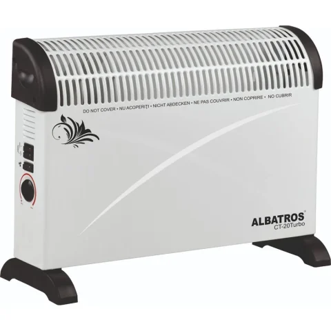 Albatros Convector electric CT-20TURBO 2000W 3 trepte Alb