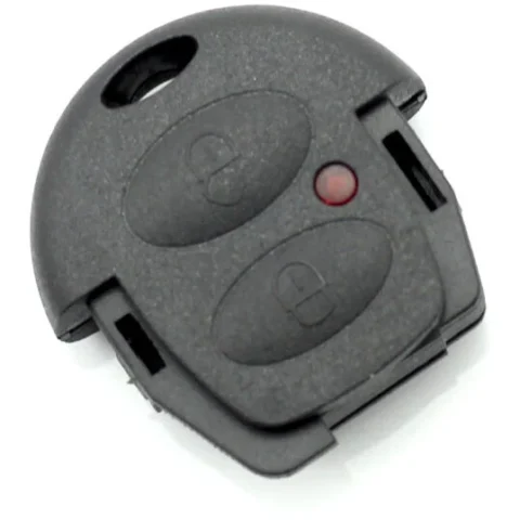 Carguard Carcasa pentru Cheie Volkswagen Golf cu 2 Butoane Accesoriu Negru