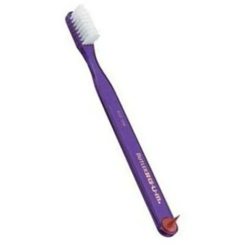Periuta de Dinti GUM409MJ Classic Moale 4 Randuri Compact Multicolor