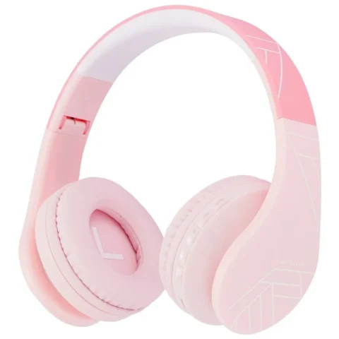 PowerLocus Casti Copii Wireless P1 Roz