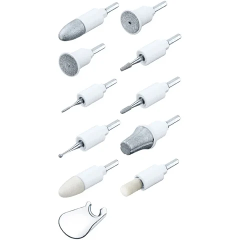 Beurer attachments for MP 64 / MP 84, nail care (white)
