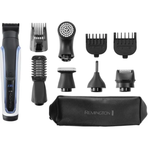 Remington Aparat de tuns barba si parul PG6000 autonomie 90 minute Alb Negru