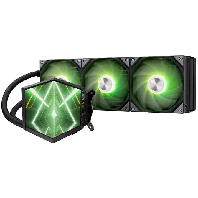 TRYX Cooler Procesor STAGE ARGB 360 AiO Dual-IPS-Display – 360mm Negru