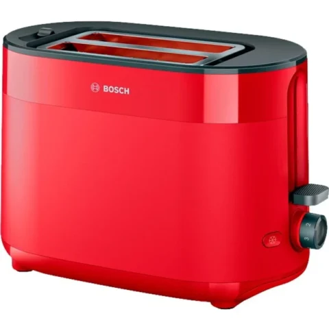 Bosch compact toaster MyMoment TAT2M124 (red, 950 watts, for 2 slices of toast)