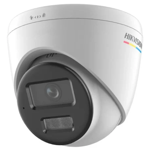 Camera de supraveghere IP Turret 4MP ColorVu Hikvision DS-2CD1347G2H- LIU(4MM), lentila fixa 4mm