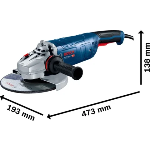 Bosch Powertools Bosch angle grinder GWS 24-230 P Professional (blue, 2,400 watts) Bosch Powertools Bosch angle grinder GWS 24-230 P Professional (blue, 2,400 watts)