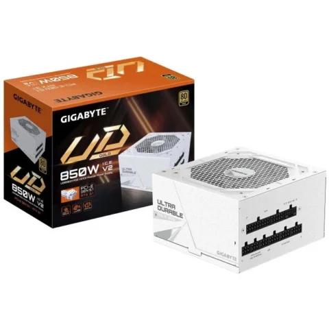 Gigabyte Sursa GP-UD850GM PG5 V2 ICE 850W 80 Plus Gold Alb