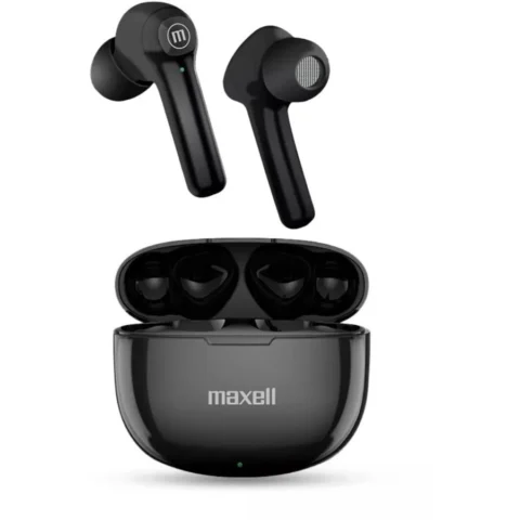 Maxell Casti Bluetooth BT Dynamic+ TWS Ultra Bass USB-C Control Touch Negru