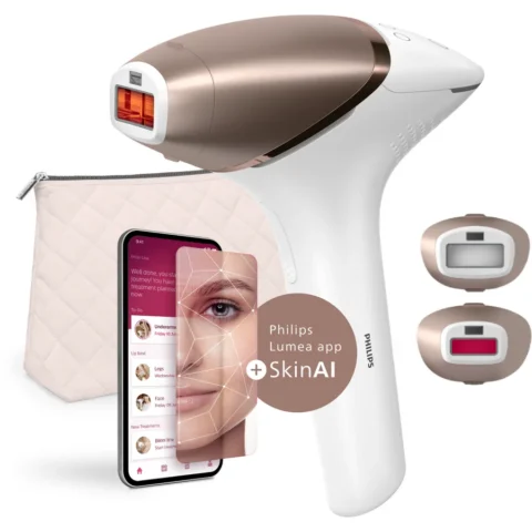 Philips Epilator IPL BRI950/00 Lumea Prestige Senzor Smartskin 250.000 Impulsuri Alb / Roz
