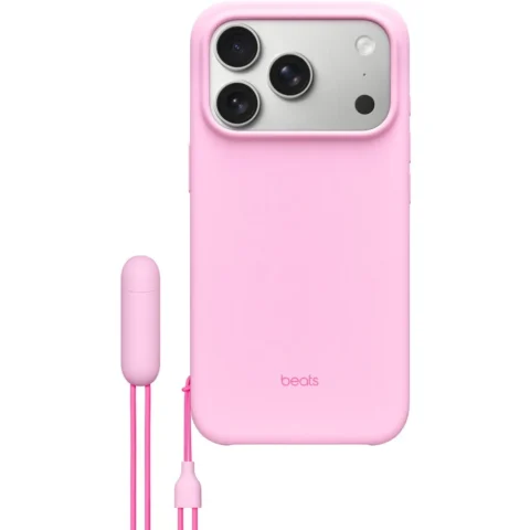Apple GPS Beats Kickstand Case with MagSafe and Camera Control, Pink, iPhone 17 Pro