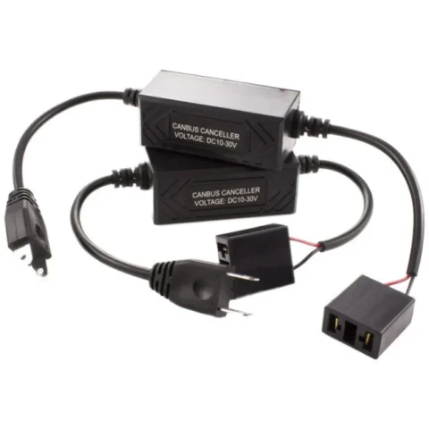 Carguard Anulatoare de Eroare Soclu H7 Set de 2 Bucatri Negru