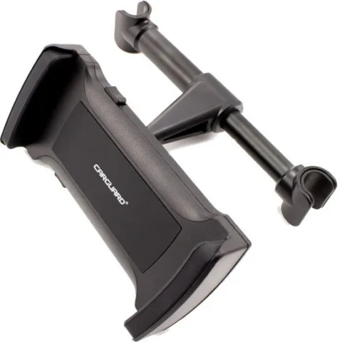 Carguard Suport pentru Tableta Universal cu Sistem de Fixare pe Tetiera 14.5cm – 25.5cm Negru