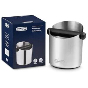 Delonghi Knock Box for Portafilter DLSC084 Stainless Steel/Black