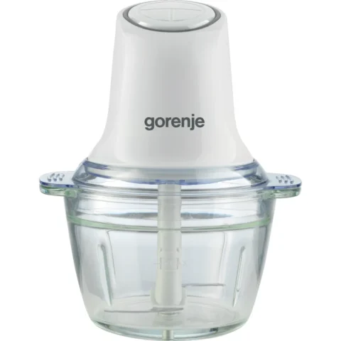 Gorenje Mini Tocator S501GW Capacitate 1L 500W 1 Treapta de Viteza Alb