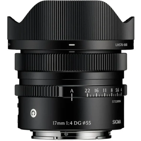 Sigma Obiectiv Foto Mirrorless Montura E 17MM F4 DG Black