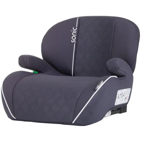 Chipolino Inaltator Auto Sonic I-Size 125-150 cm cu Sistem Isofix Testat ADAC Anthracite