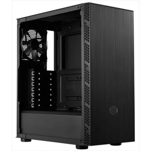 Cooler Master Carcasa MasterBox MB600L V2 TG + 650W PSU ATX Mid Tower Negru