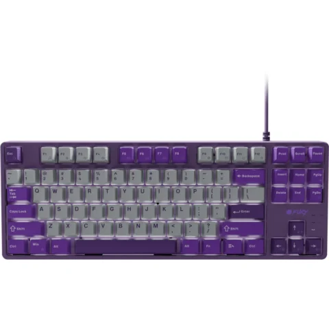 Fury Tastatura Gaming cu Fir Kanabo K2 Layout US Gri/Violet