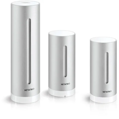 Netatmo Weather Station, 2x Modul interior, 1x Modul exterior, Control Wi-Fi