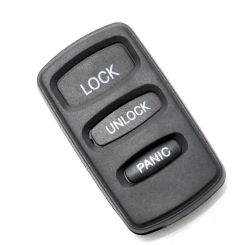 Carguard Carcasa pentru Cheie Mitsubishi cu 3 Butoane Negru