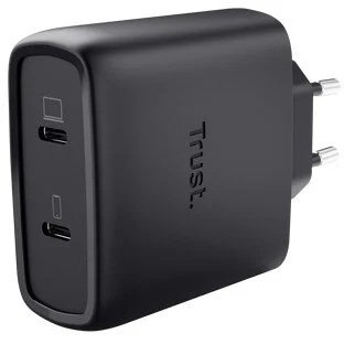 Trust Incarcator Maxo 65W USB-C GaN Negru