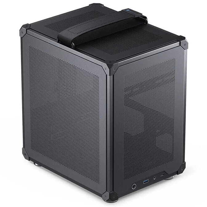 Jonsbo Carcasa C6 Mini-Tower Micro-ATX Negru