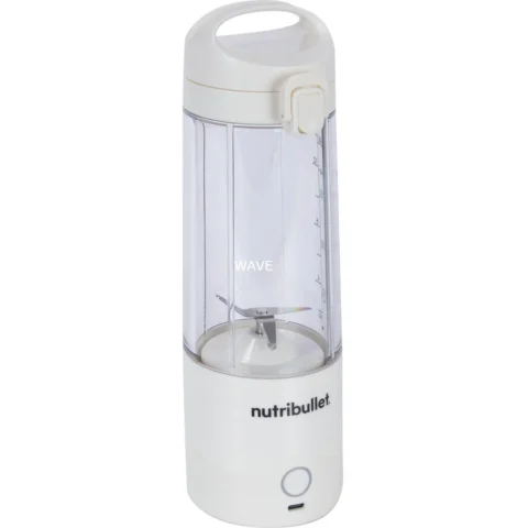 nutribullet Blender Portable Blender NBP003W (white, battery-operated, 0.475 liters)