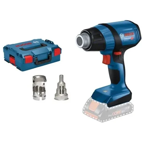 Bosch Powertools Bosch Cordless Hot Air Gun GHG 18V-50 Professional solo, 18V (blue/black, without battery and charger, L-BOXX)