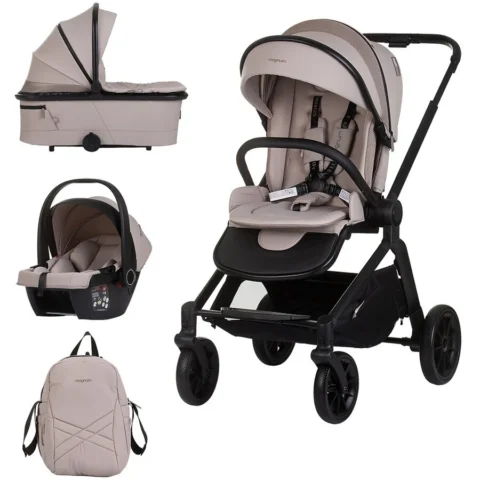Chipolino Carucior Magnum 3 in 1 de la Nastere pana la 22KG Tiramisu