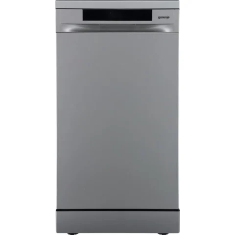Gorenje Masina de Spalat Vase Independenta GS541D10X 9 Seturi 5 Programe Latime 45CM Clasa D Argintiu