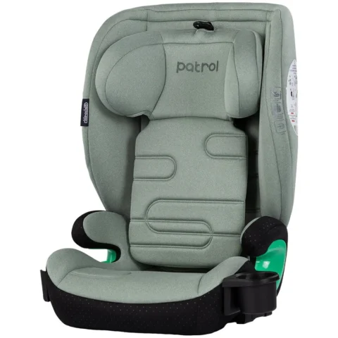 Chipolino Scaun Auto Copii Patrol I-Size 100-150CM cu Sistem Isofix 4 – 12 Ani Matcha