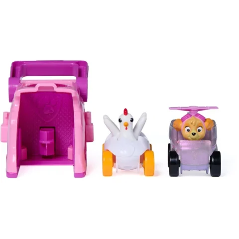 Spinmaster Jucarie Paw Patrol Pup Launcher cu Skye si Henrietta +1 an
