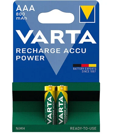 Varta ACUMULATORI AAA 800MAH BLISTER 2 BUC